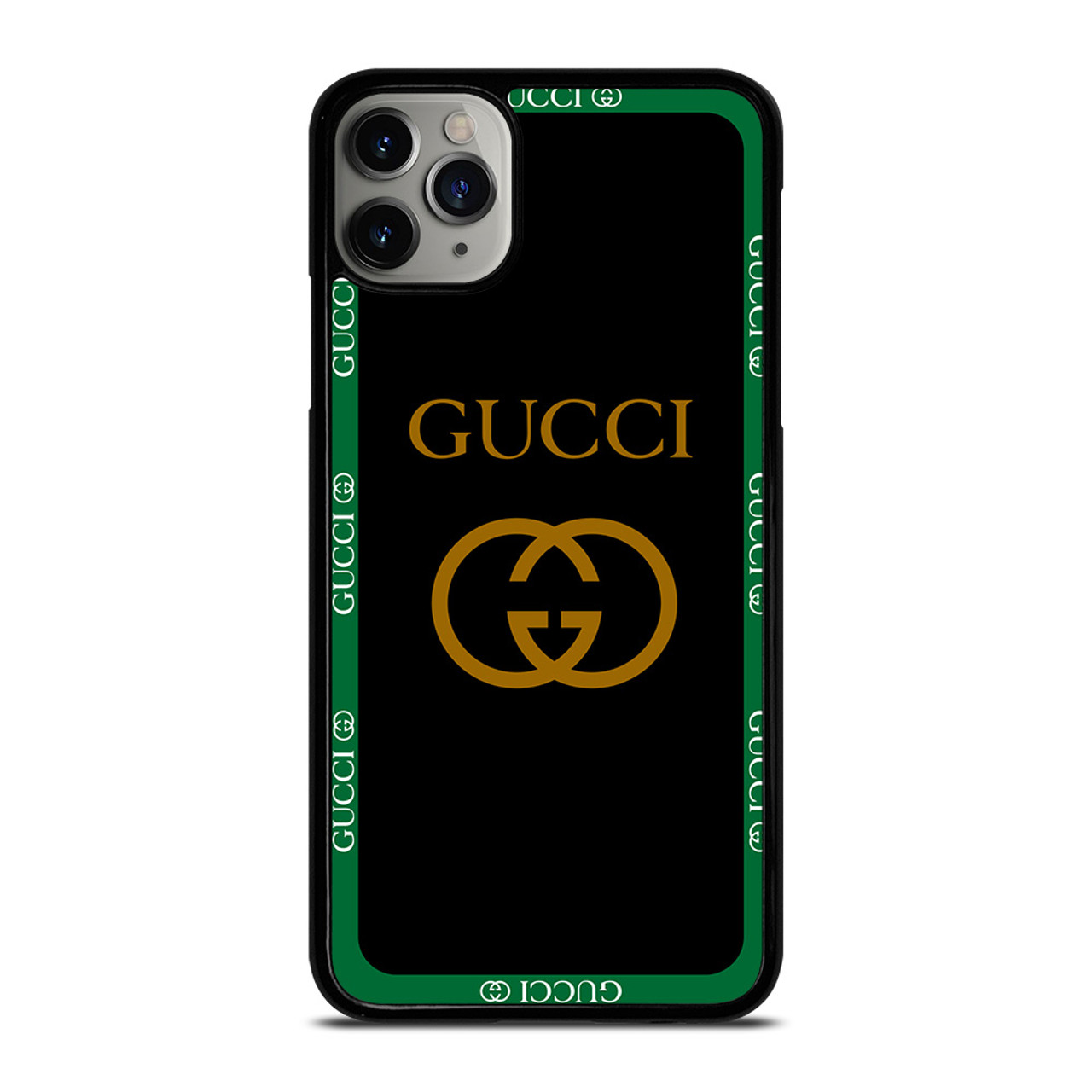GUCCI ROUND BLACK.jpg iPhone 11 Pro Max Case Cover
